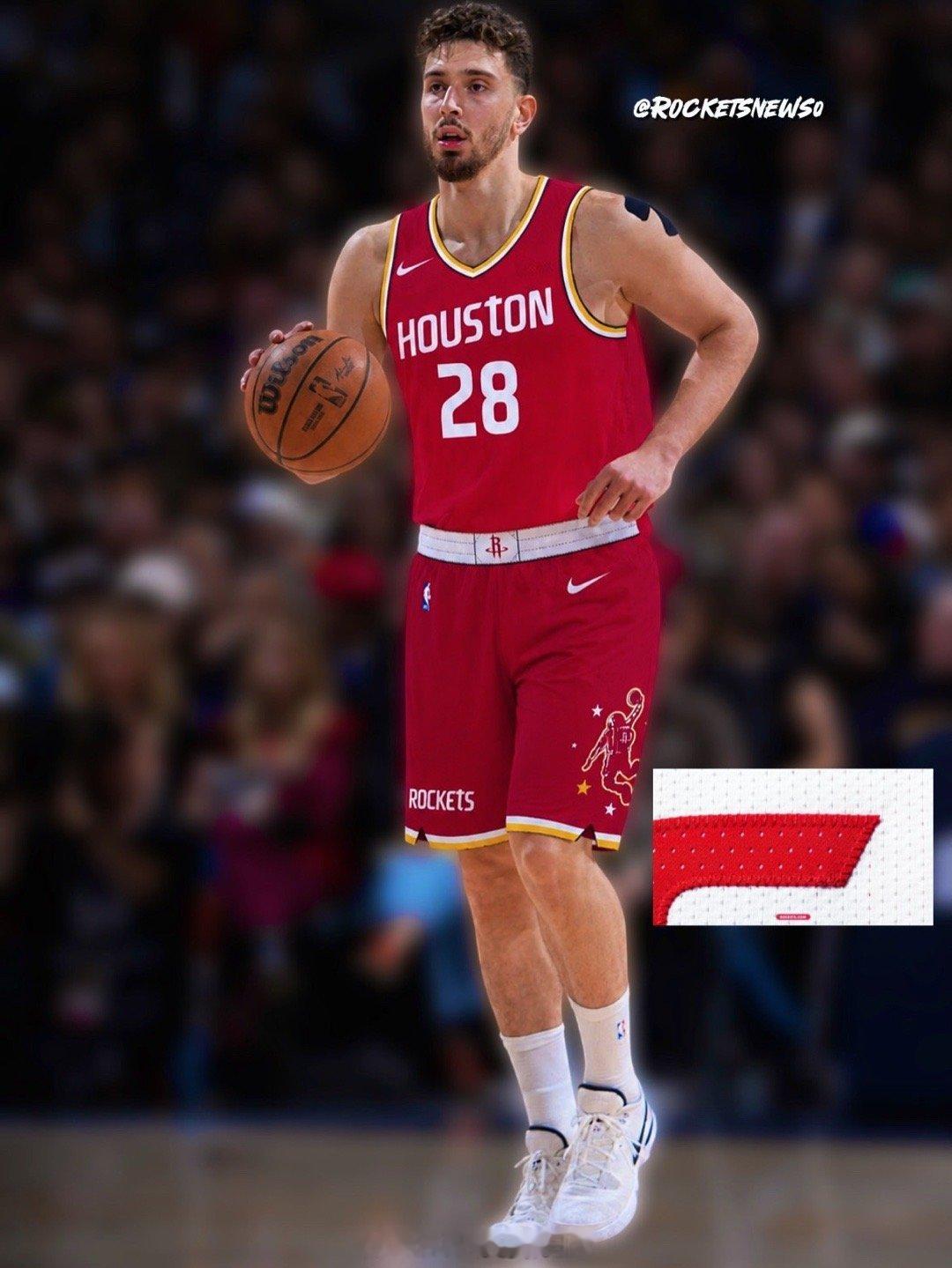新球衣效果图，好看吗？休斯顿火箭NBA吐槽大会