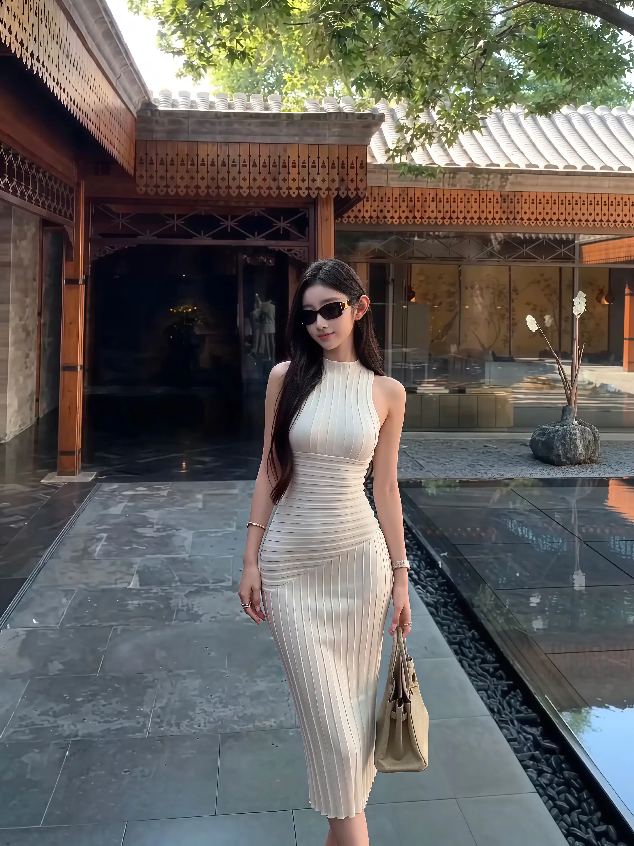 极简贵感穿搭 轻松感高智女穿搭