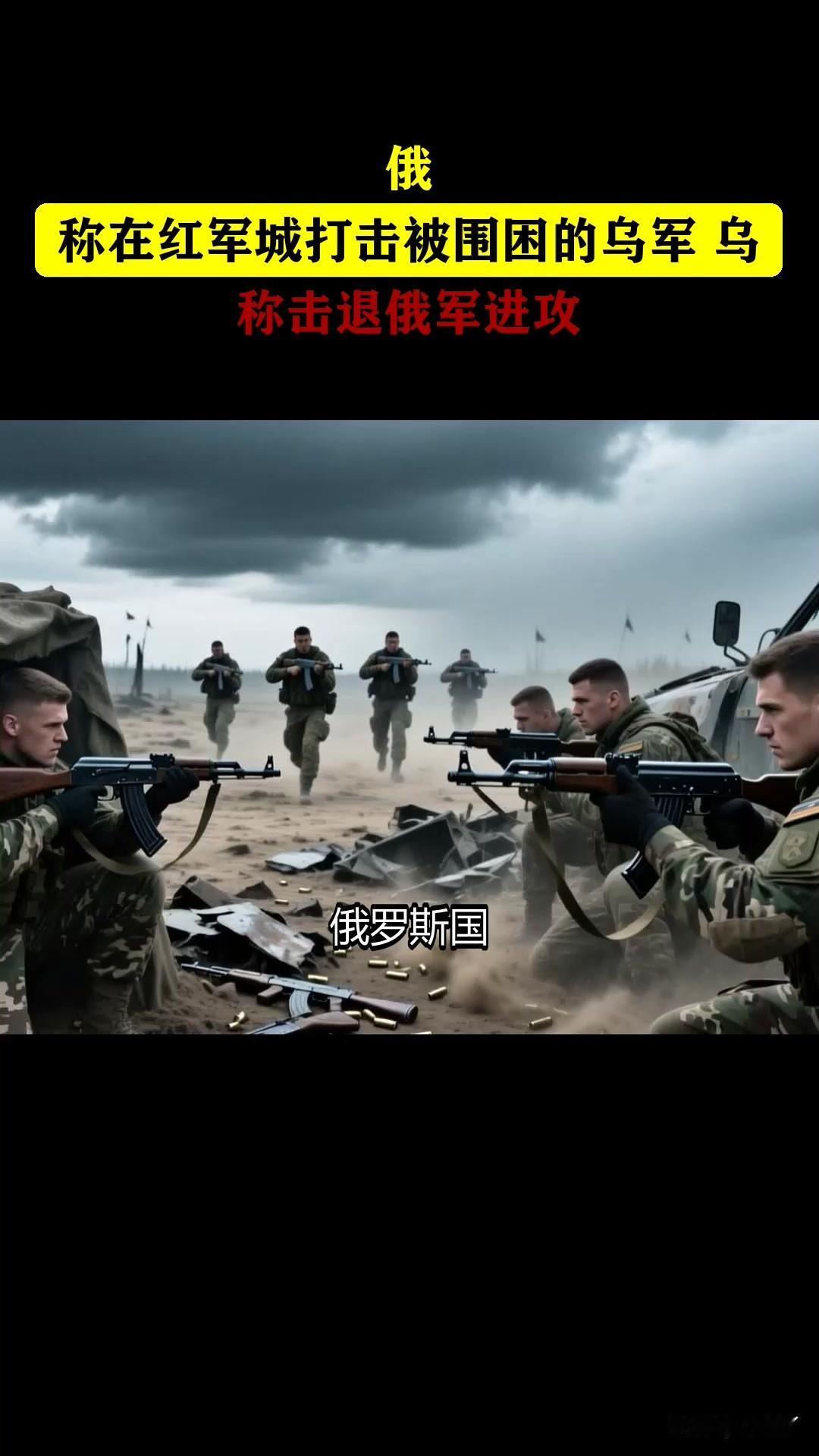 ‌俄乌双方‌在顿涅茨克地区‌红军城‌（乌称波克罗夫斯克）持续激战。‌俄国防部‌称