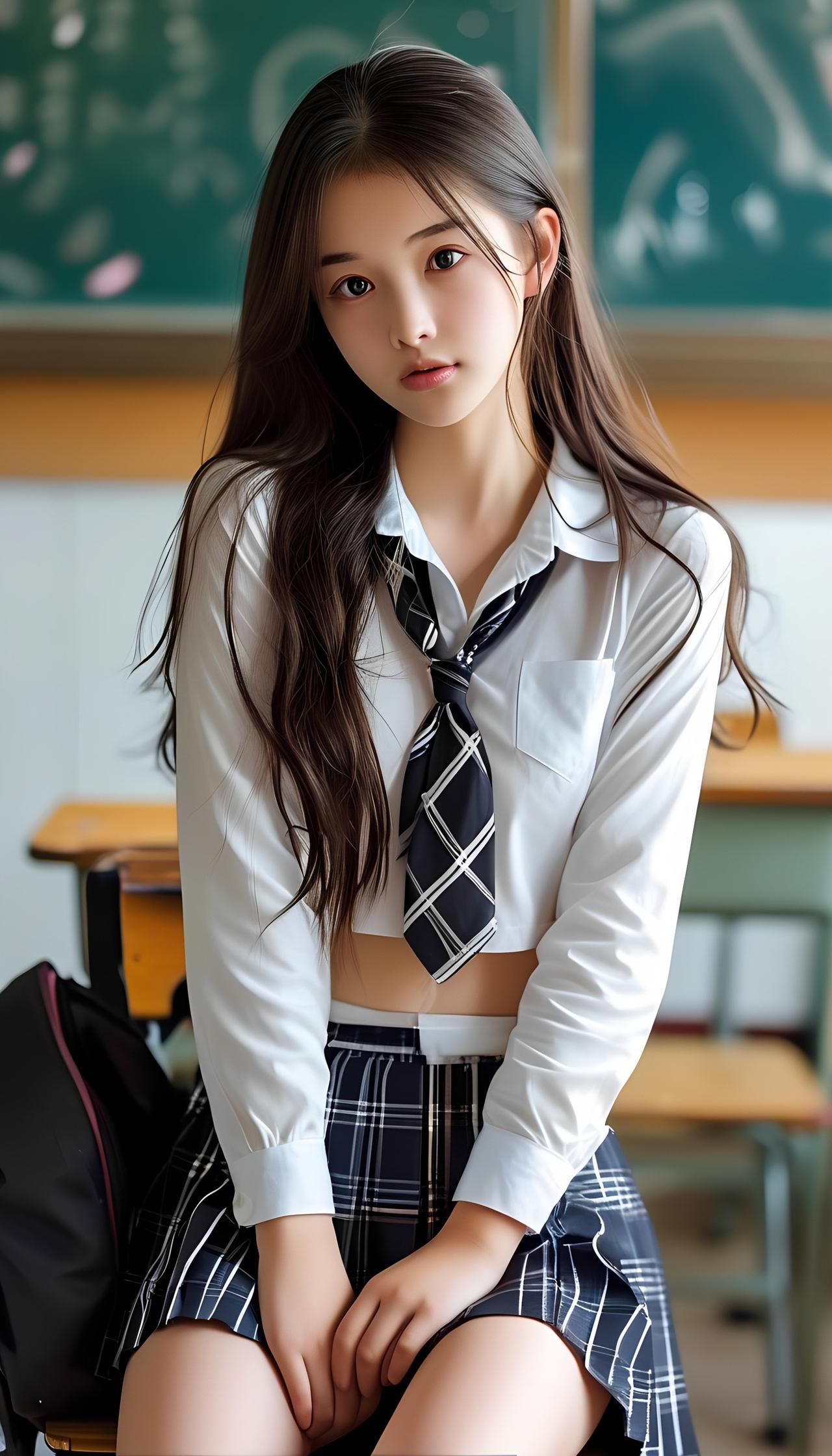 #清纯甜美