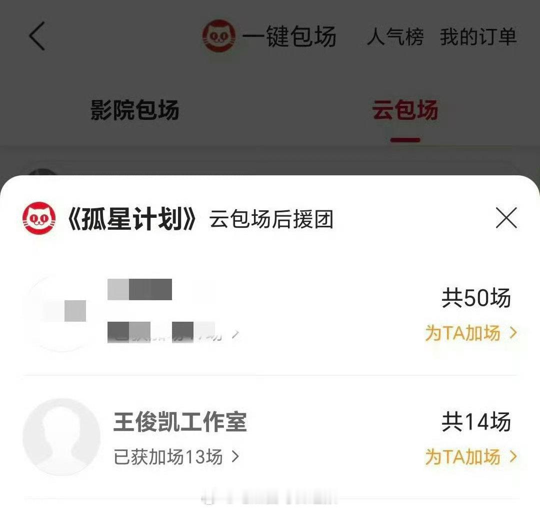 今日得知王俊凯工作室包场王源孤星计划，这一举动再次见证了他们之间深厚的情谊，凯源