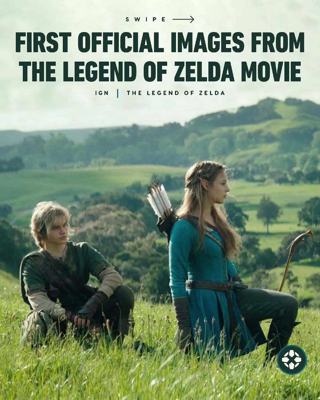 塞尔达传说公布首张剧照！