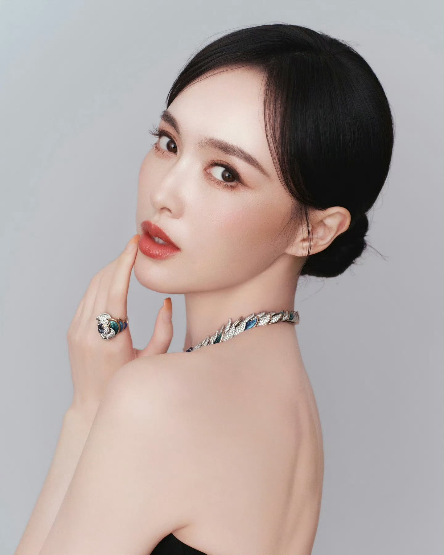 唐嫣  x  Tiffany & Co. 高珠配美人！唐嫣