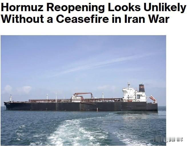 彭博社：不实现停火就想重新开放霍尔木兹海峡，可能性极低
 
报道称，在不停止对伊