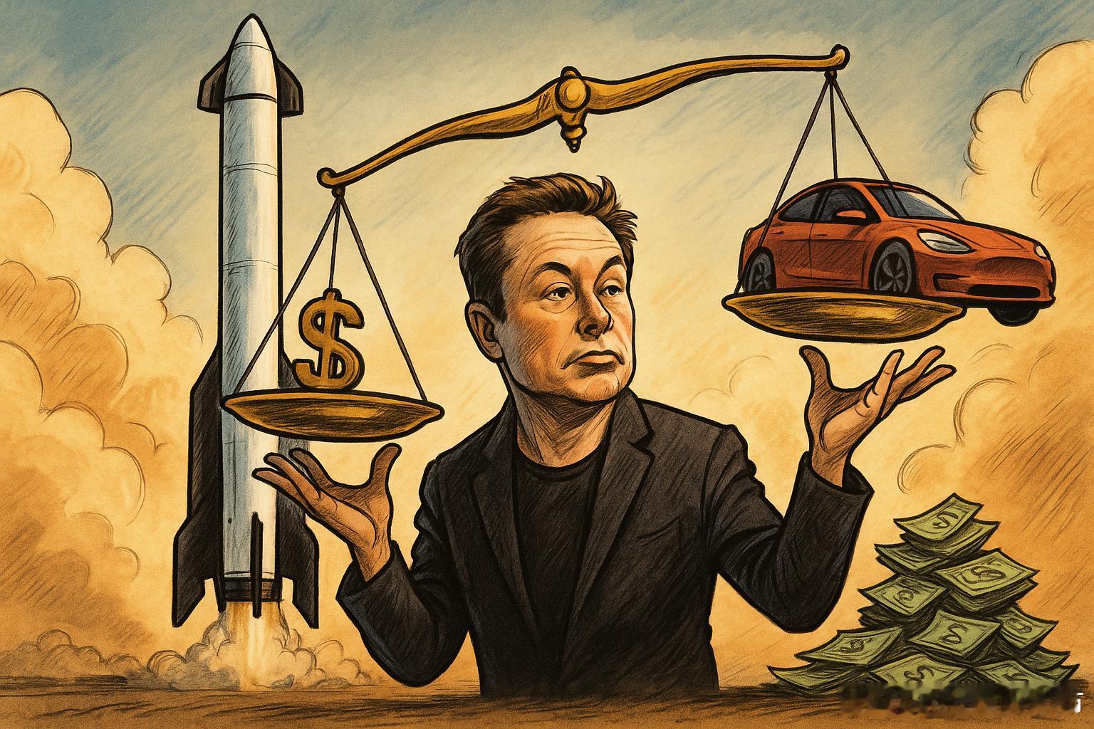 营收只有特斯拉六分之一，SpaceX凭什么要价8000亿美元？如果有一家公司，营