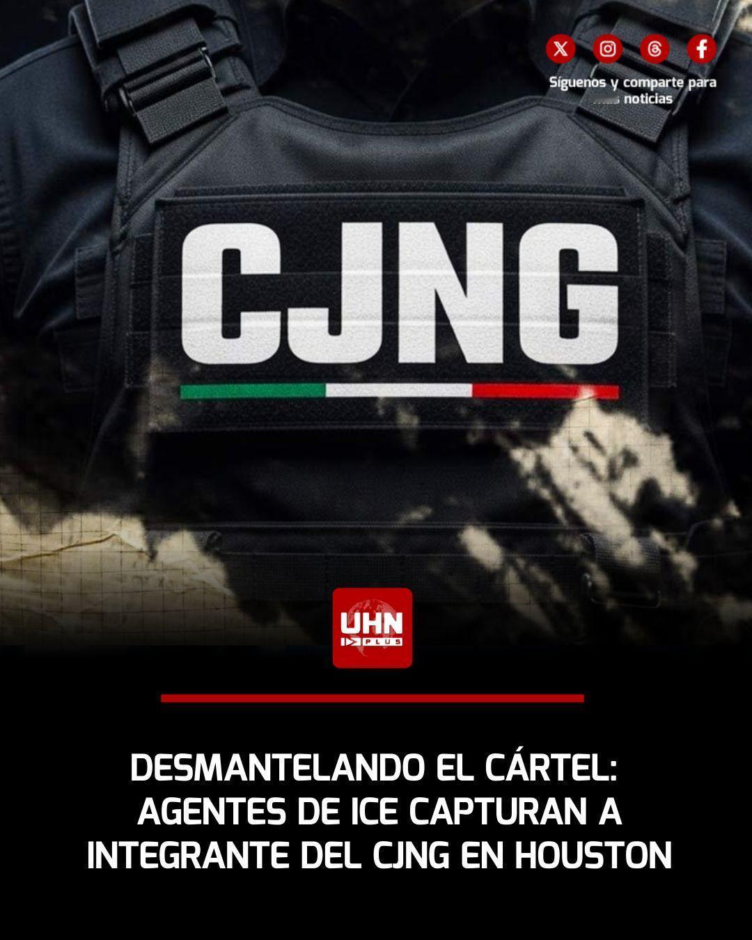 🇺🇸‼️ | 美国移民及海关执法局（ICE）在休斯顿逮捕了墨西哥恐怖组织哈利