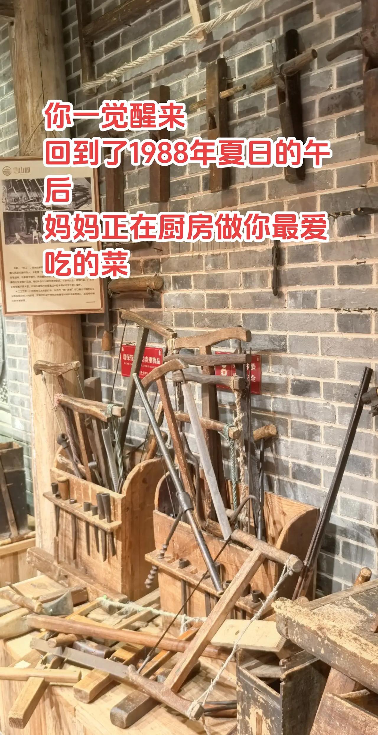 你一觉醒来 回到了1988年夏日的午后妈妈正在厨房做你最爱吃的菜