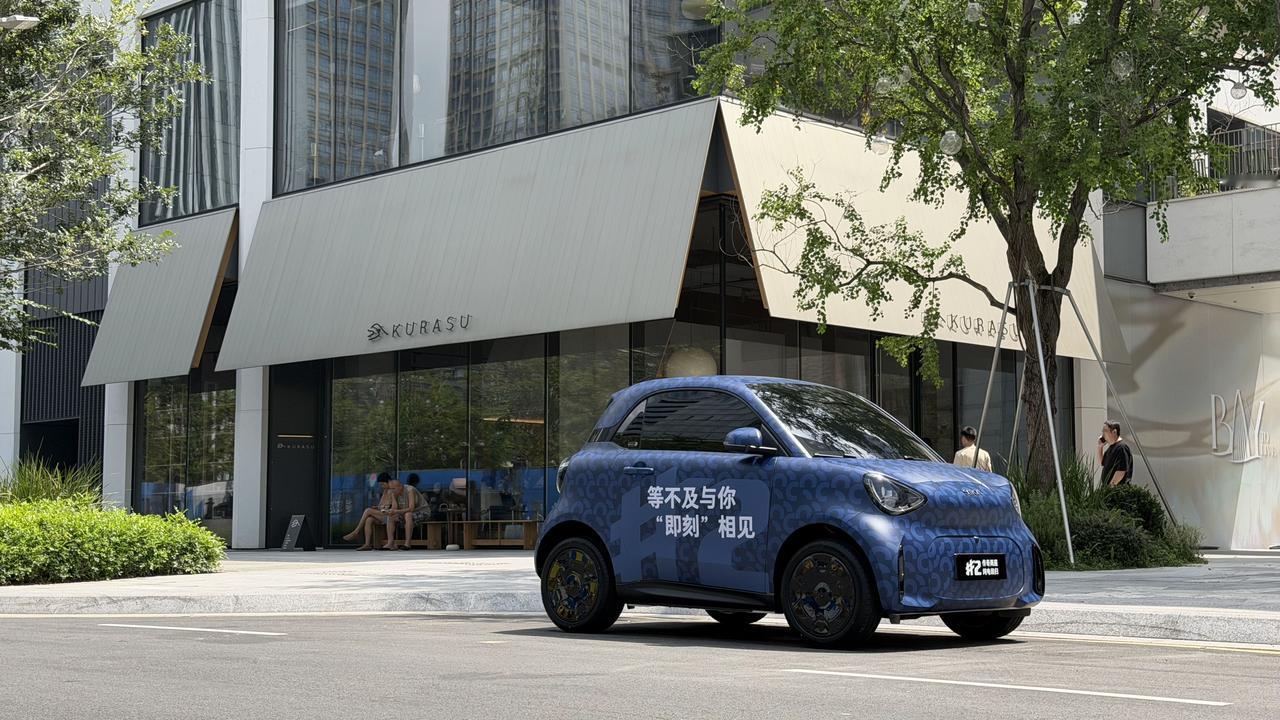 盼了好久，等待复活的smart fortwo的…替身来了
最早smart转型做纯