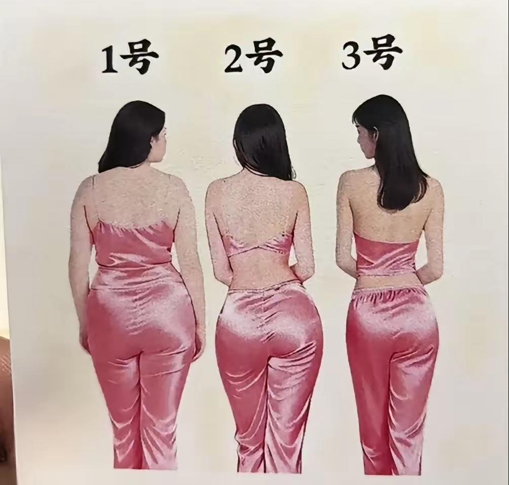 如果选择一位作为老婆的话，我想大多数人会选择第二个吧。