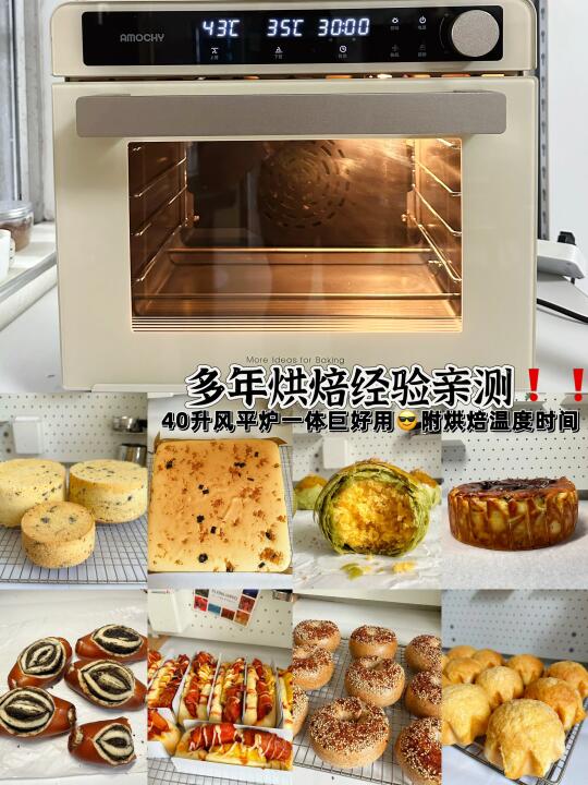 多年烘焙经验❗❗千元风平炉一体烤箱太香了😭