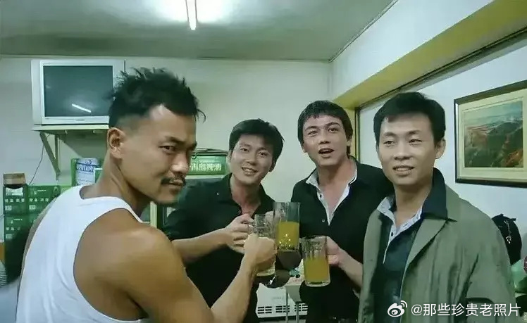 2009年《生死线》时期廖凡、张译、李晨 