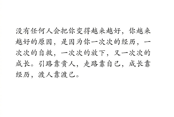 这些话让我茅塞顿开了！ 