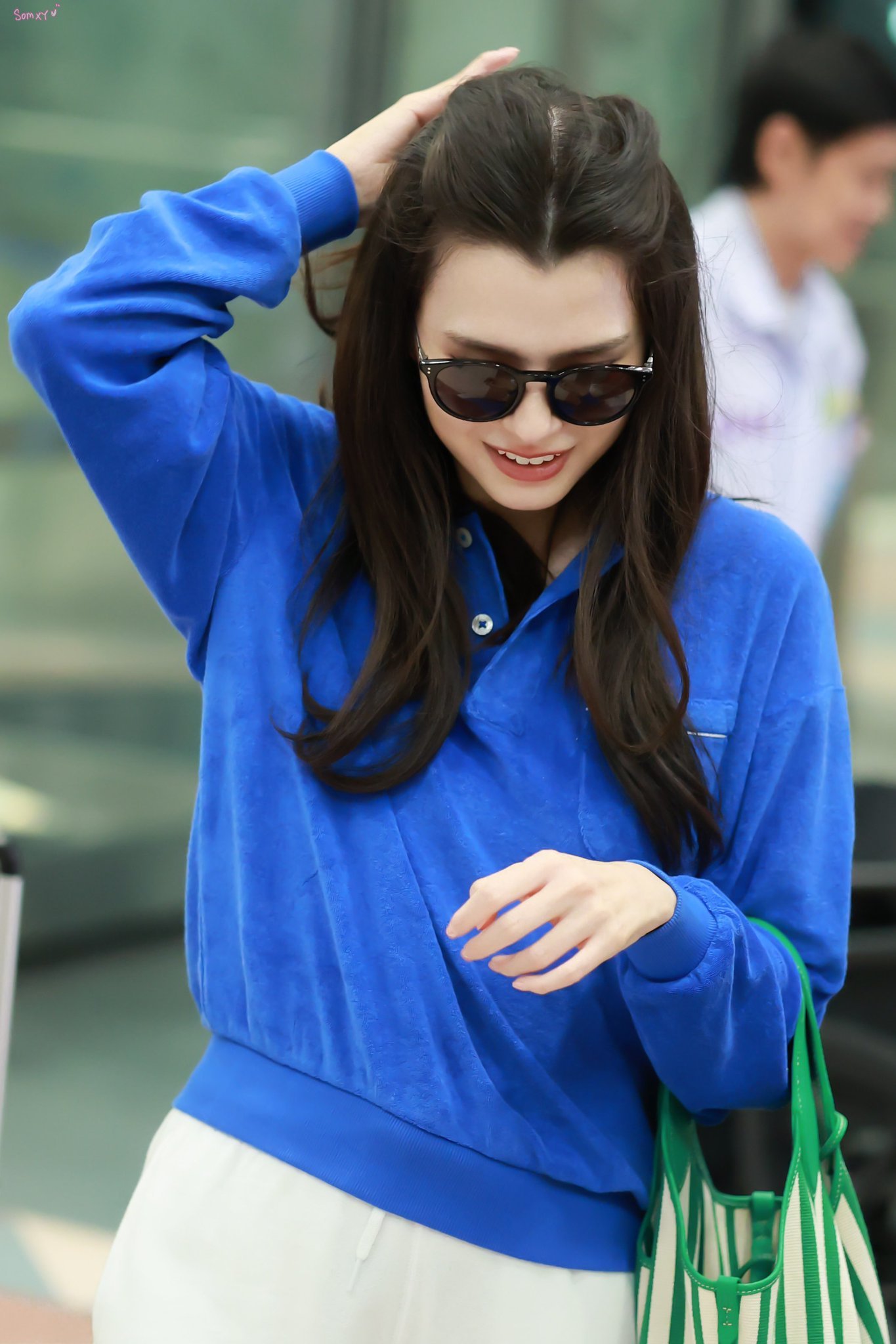 Becky 结束拉夫劳伦北京马球赛  🔚 返泰 入境beckyxpolo筑梦当