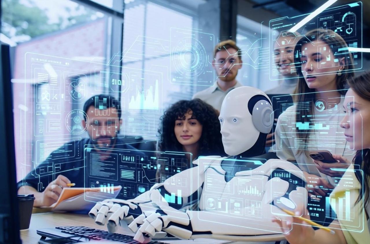 以后人类给AI打下手[捂脸][捂脸][捂脸]
AI时代
协作新纪元
人类与AI并