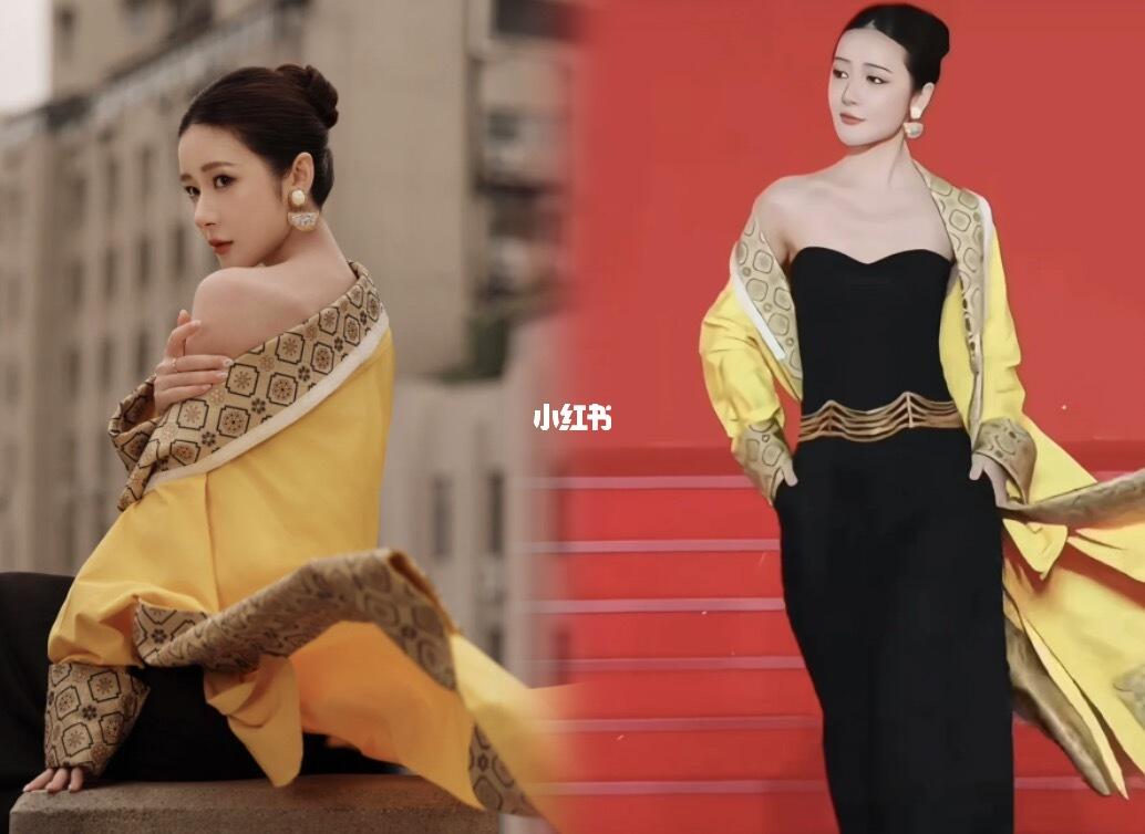 徐娇红毯造型，网友：竟没人认出是汉服？