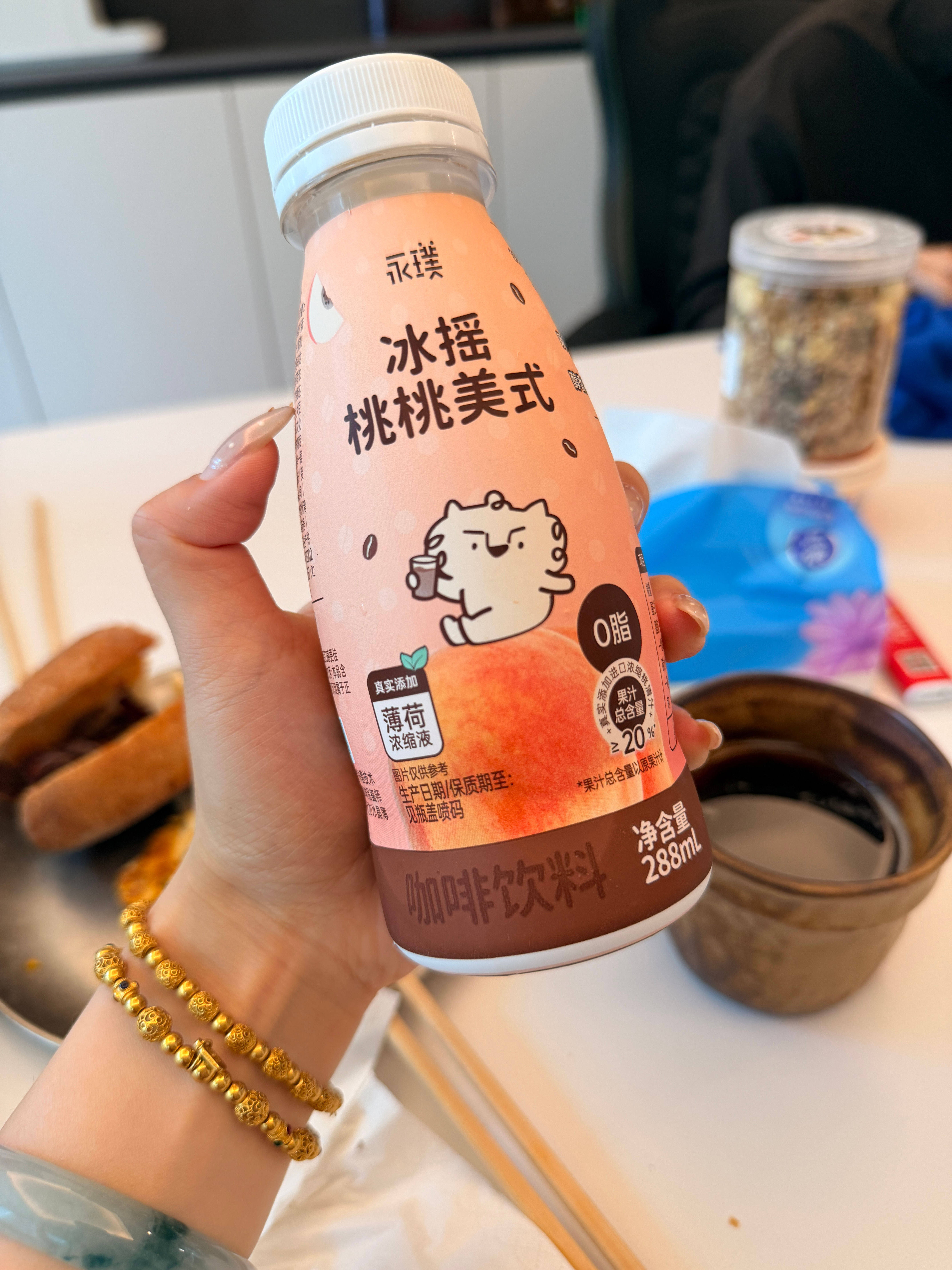 盒马的“桃桃美式”好喝！！！加入我的购物清单 合肥