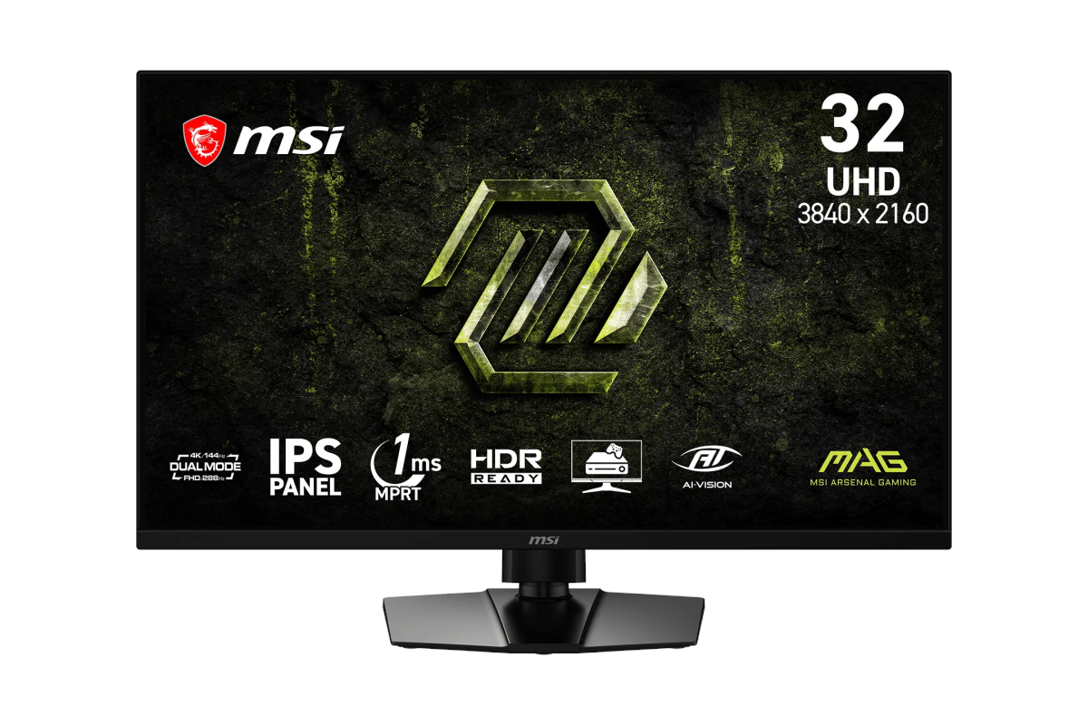 微星推出MAG 321UPD E14显示器4K/FHD双模，31.5寸IPS面板