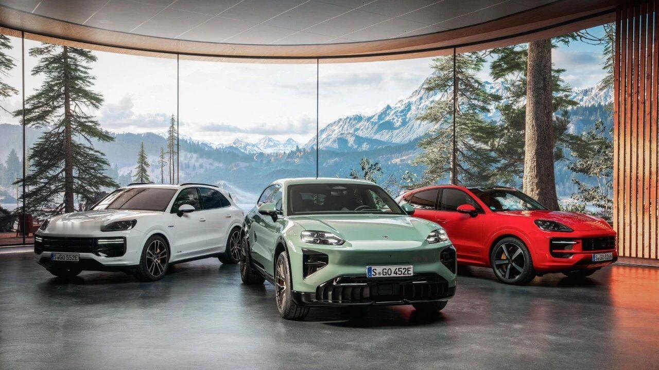 保时捷Cayenne纯电昨晚全球首秀，作为保时捷动力最强劲的量产车及第三款纯电车