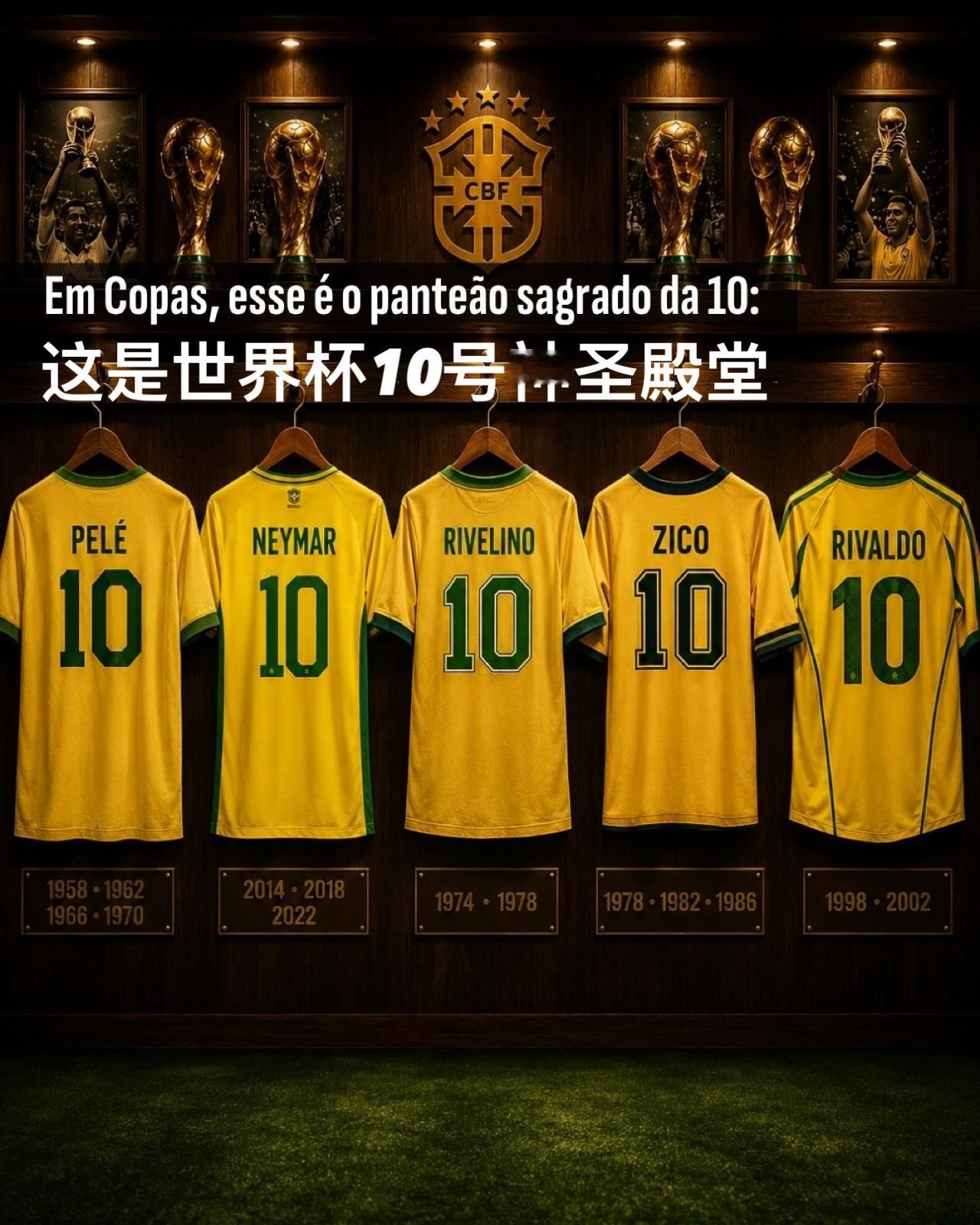 内马尔 内马尔在身披国家队10号球衣13年后，有望超越贝利。他在世界杯的进球参与