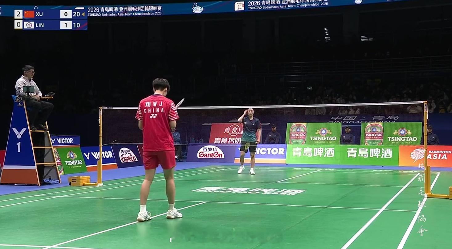 女团 半决赛 中国 2-0 中国台北 女单 高昉洁 18-21 21-17 21