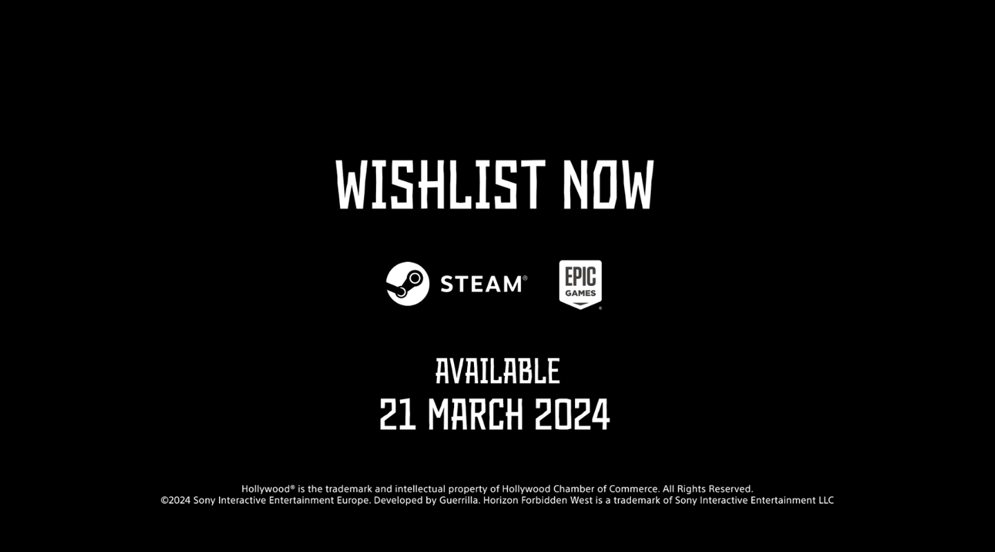 《地平线：西之绝境》完全版 3 月 21 日登陆 PC，Steam 414 元
