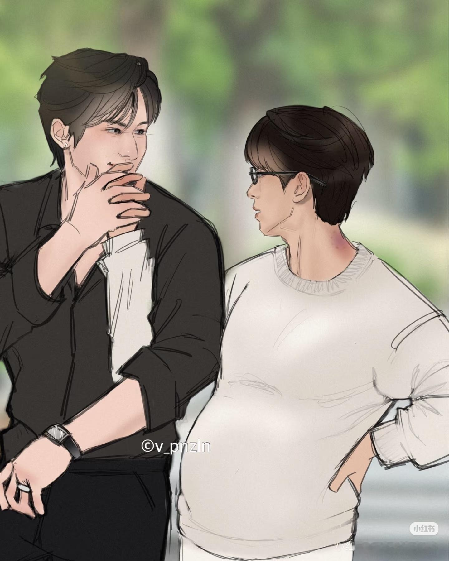 肚里是我 
