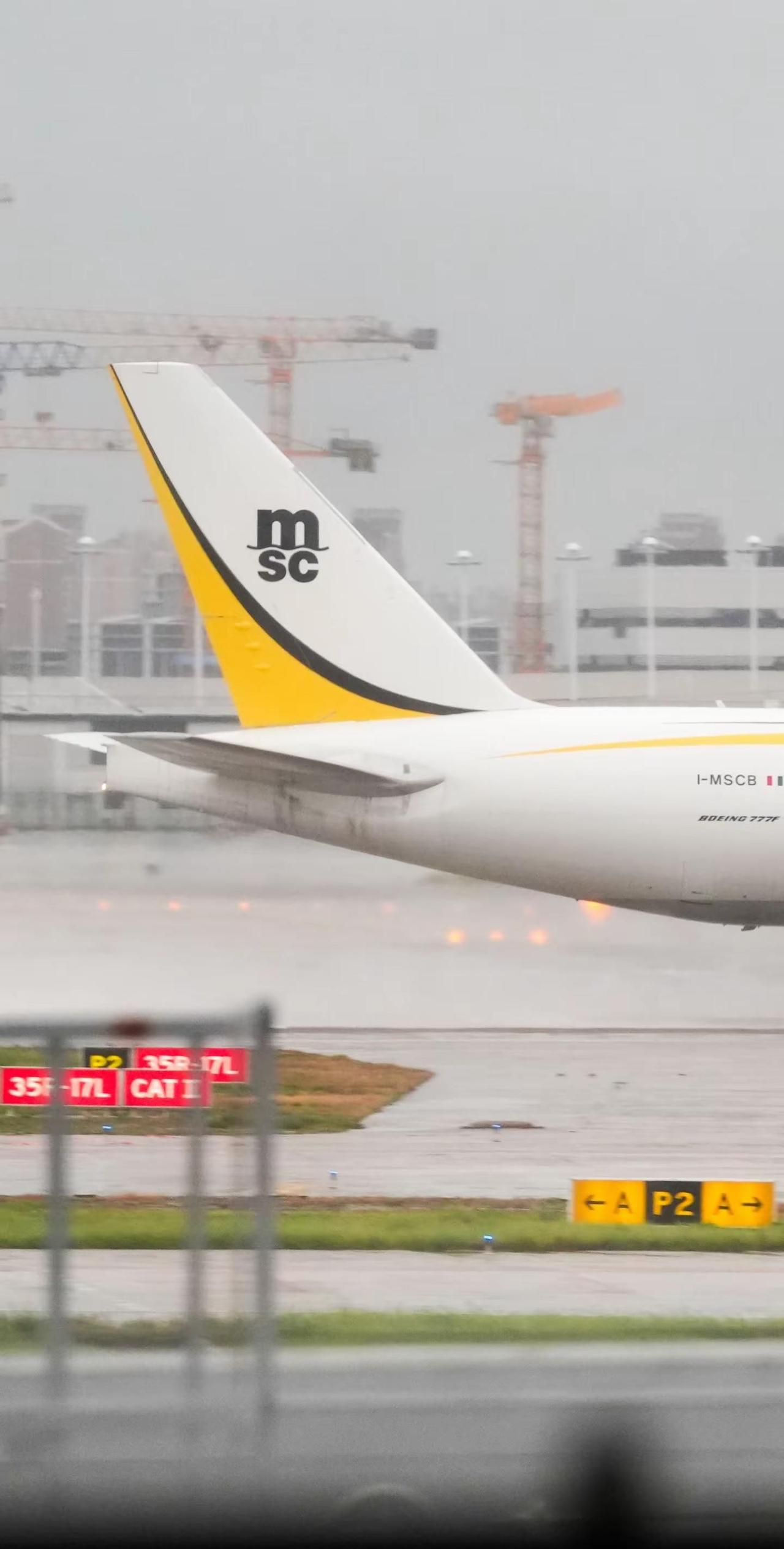 地中海货运B777F.地中海货运航空（MSC Air Cargo）是全球最大航运