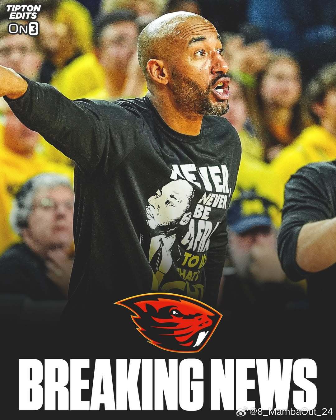 俄勒冈州立大学已聘请密歇根大学助理教练贾斯汀·乔伊纳(Justin Joyner