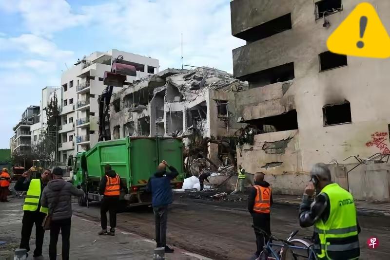 新加坡联合早报今日报道：“中东局势紧张，对于中国大陆驻以色列使馆称向台湾人开放登