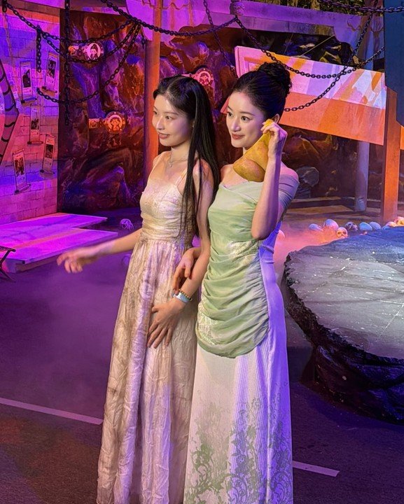 仙剑剧粉送了郭晓婷一袋土豆郭晓婷收到花楹本体土豆郭晓婷收到花楹本体了 