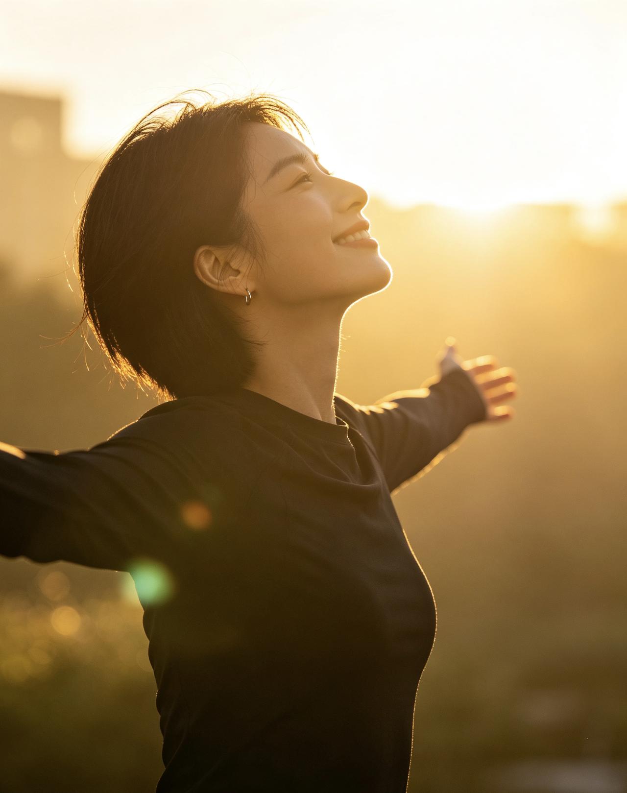 【清晨的“多”福时刻】

山有树林，风景便多了层次；人有问候，心间就满了温度。