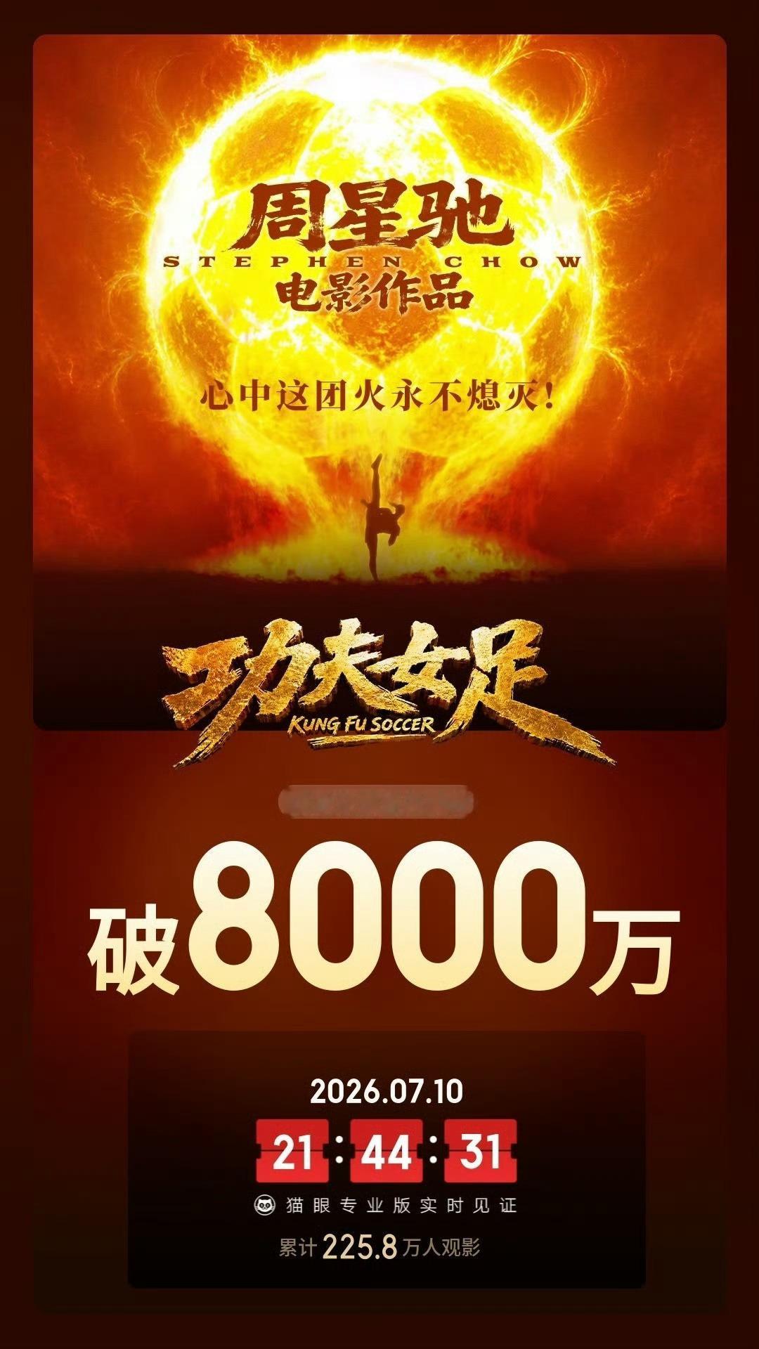 我的天‼️势不可挡！！！《功夫女足》上映前一天才有的超长预告！目前预售票房已达8