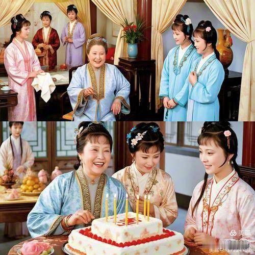 《红楼婪》第四十三回:闲取乐偶攒金庆寿 不了情暂撮土为香(白话)
 
一、贾母提