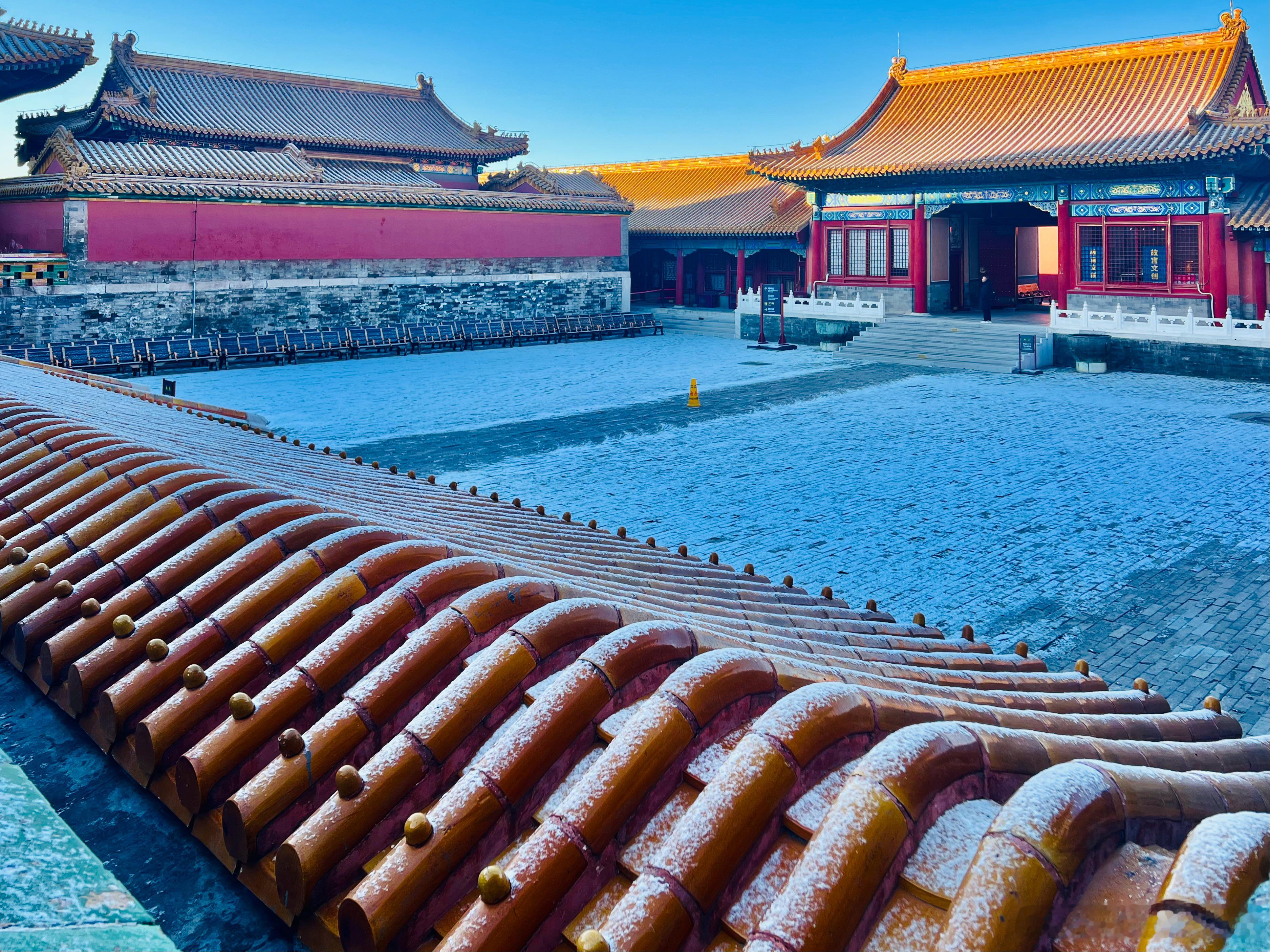 故宫博物院 雪后晴空 摄影