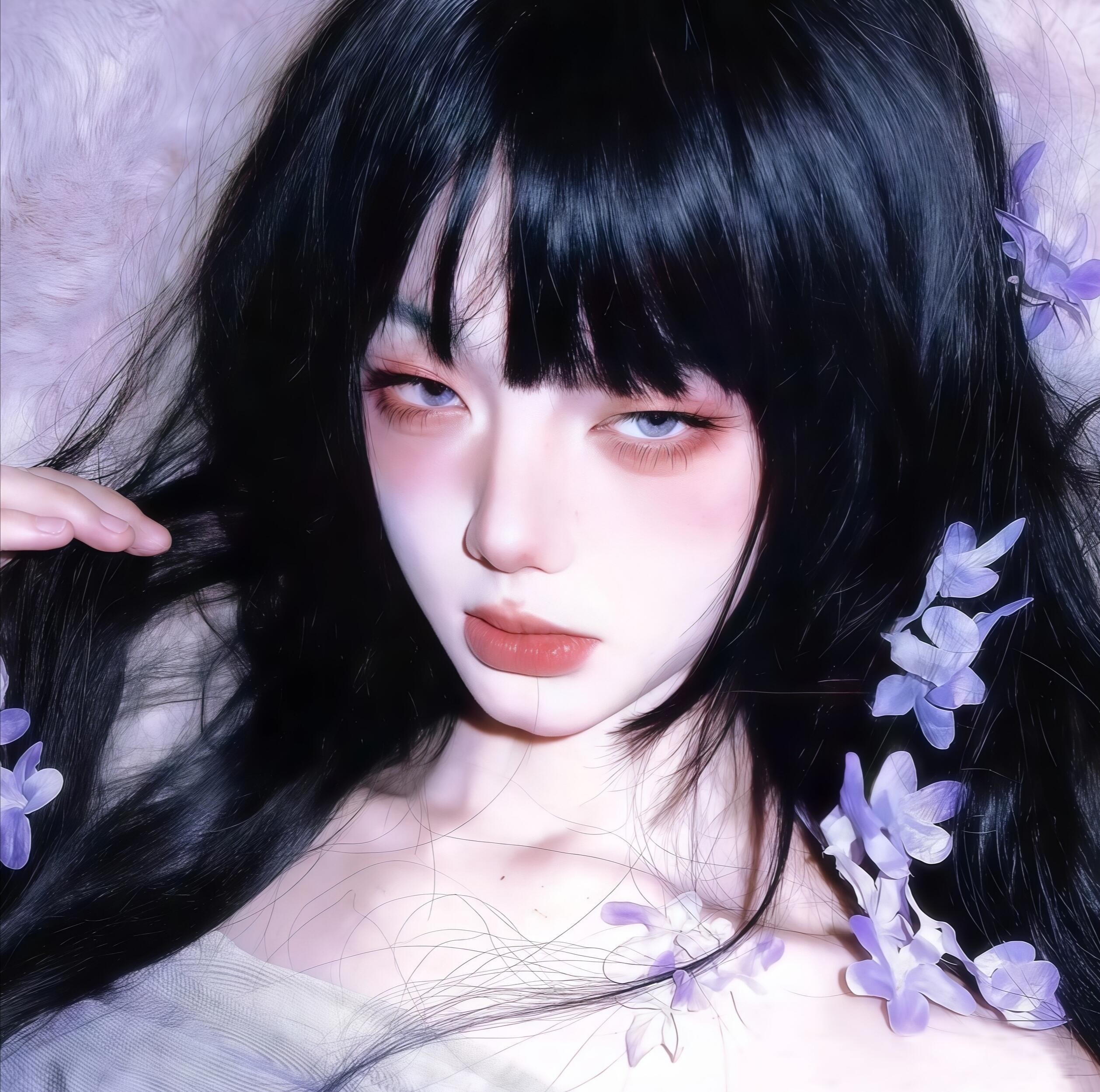 紫色系女头｜女生头像｜♡𝐩𝐮𝐫𝐩𝐥𝐞 𝐥𝐨𝐯𝐞𝐫𝐬♫.?