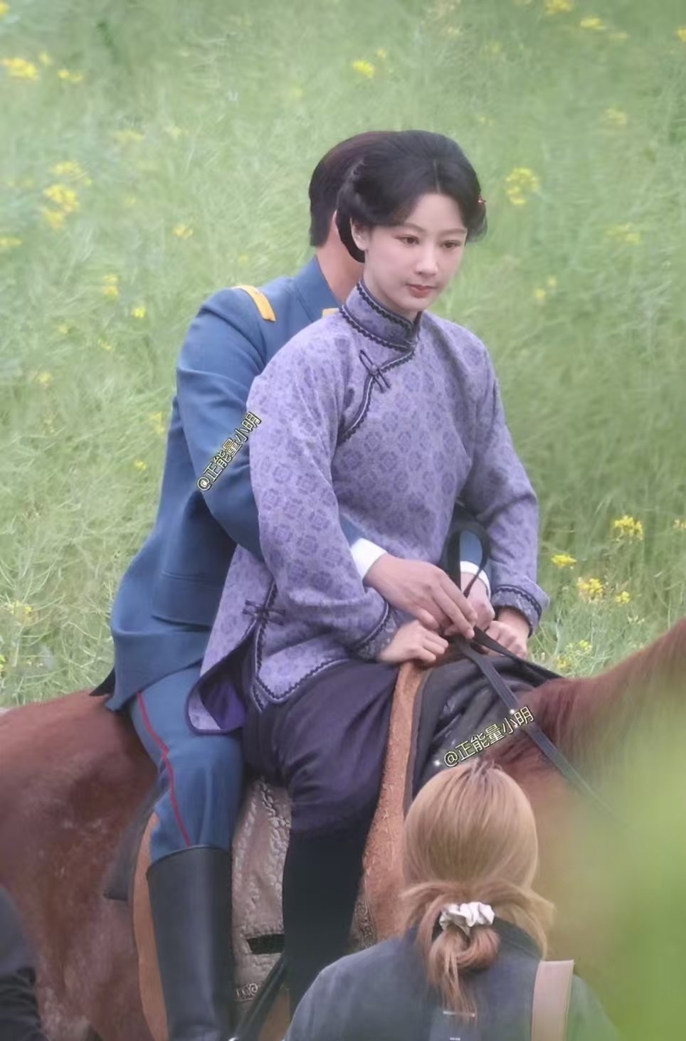 欧豪抱杨紫骑马路透杨紫欧豪骑马同乘路透欧豪抱杨紫骑马路透 