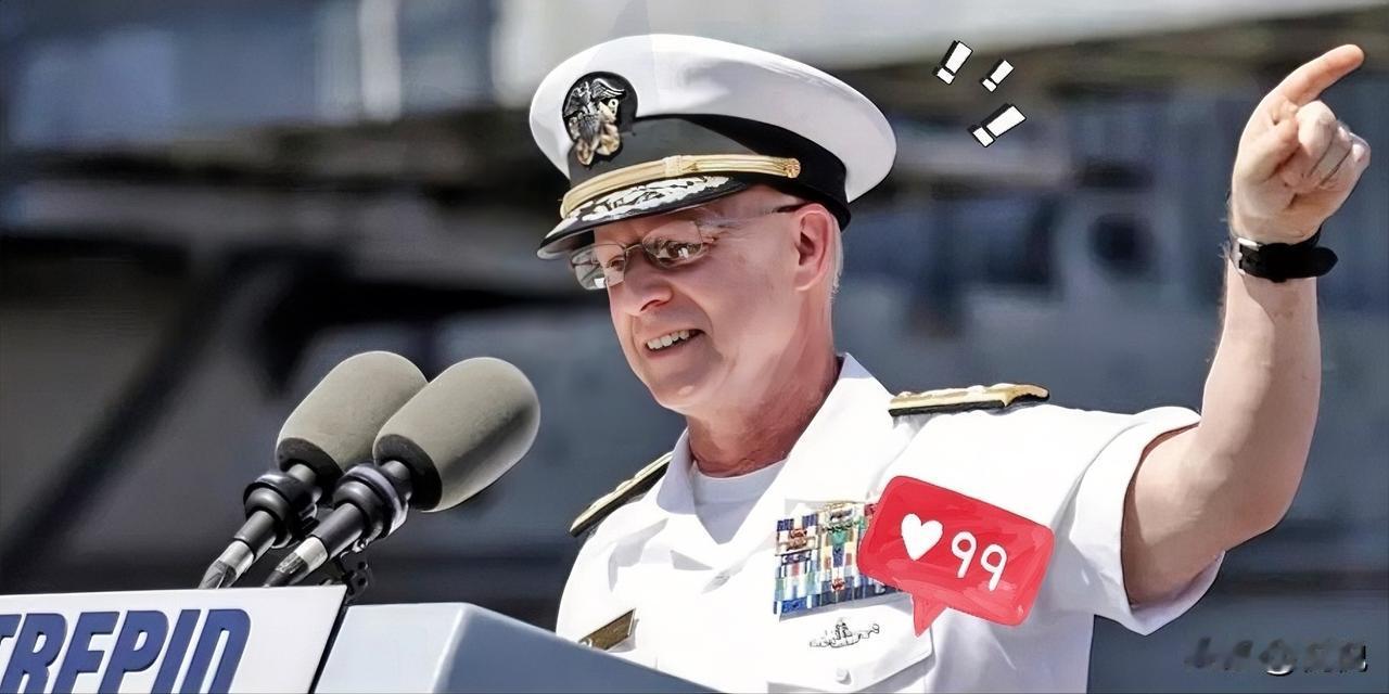 突  ！发

美国海军作战部长现身日本，放话美海军对中国海军仍有“明显优势”，却