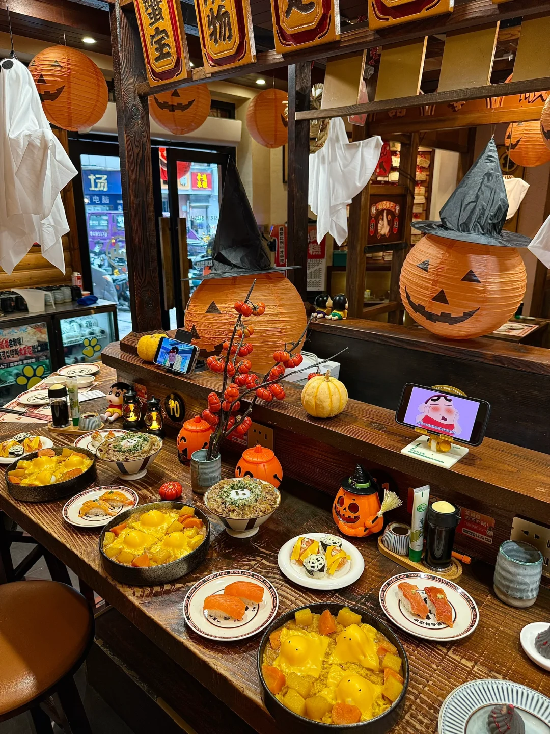武汉真的不缺一些可可爱爱的店！！！（万圣节🎃