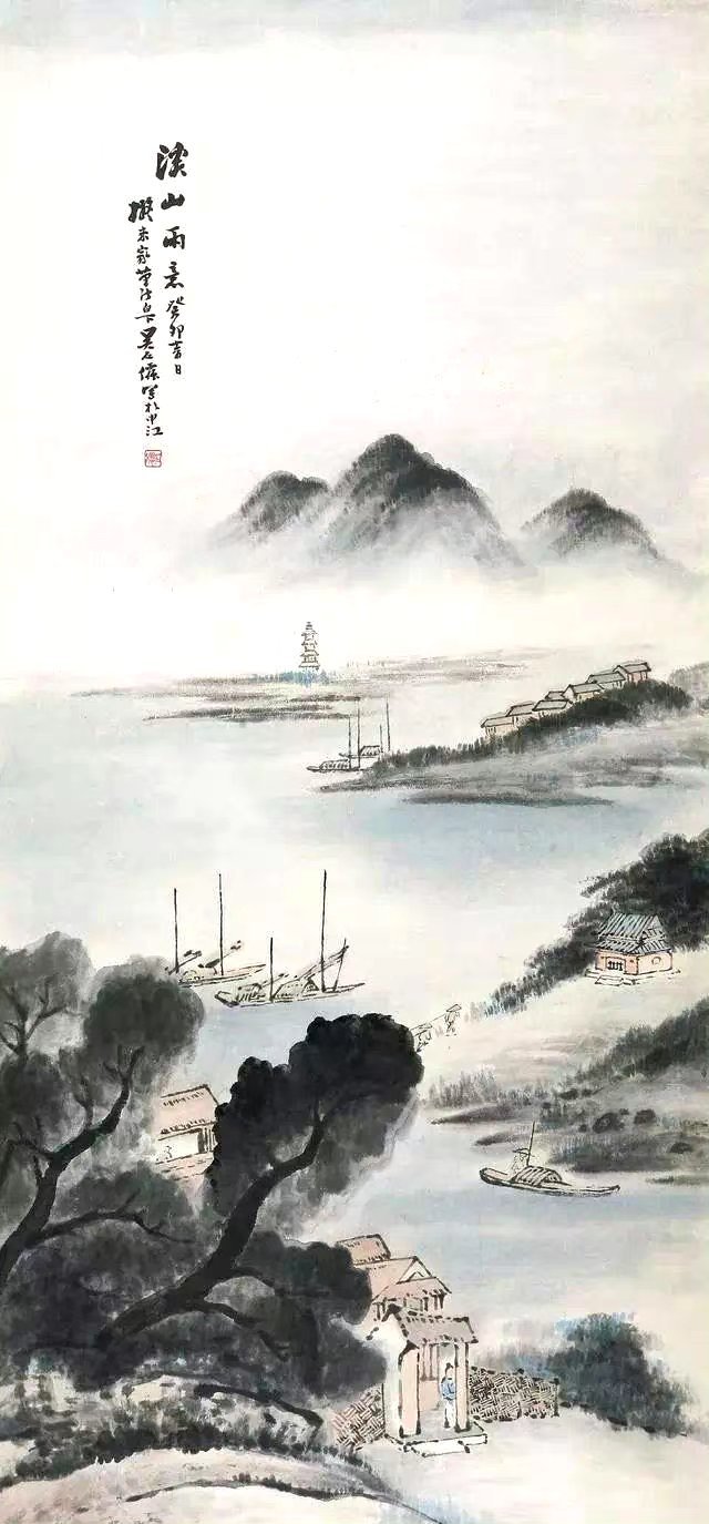 瑞鹧鸪·吴会风流柳永｜宋代吴会风流。人烟好，高下水际山头。瑶台绛阙，依约蓬丘。万