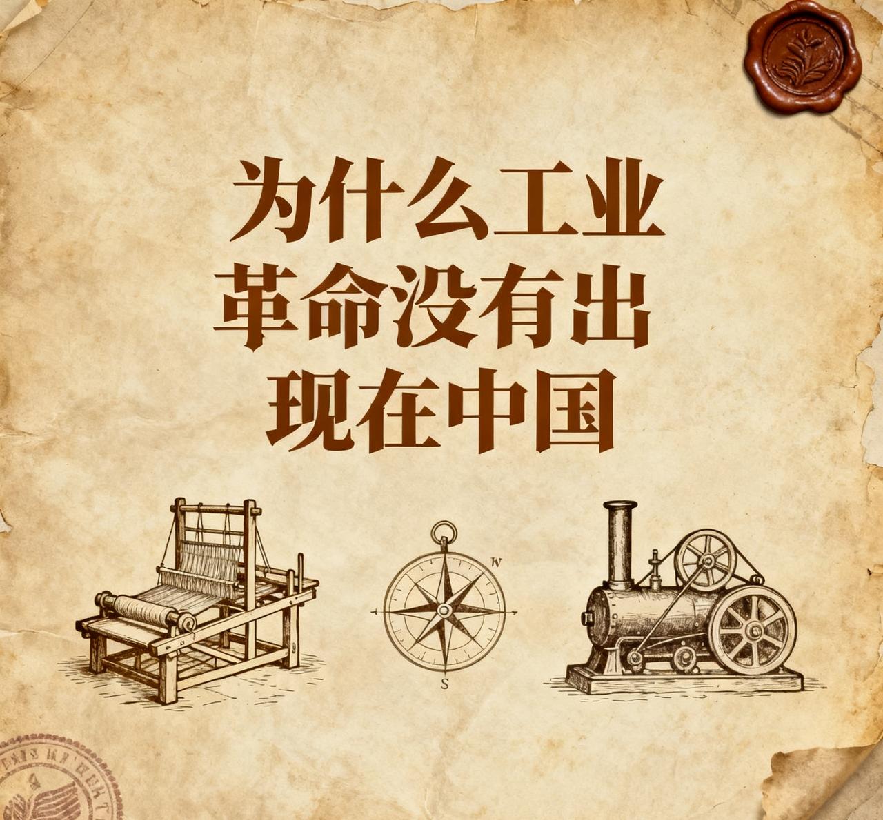 工业革命为什么没有发生在中国？为什么发生在英国这种岛国？其实就像是在问，为什么偌