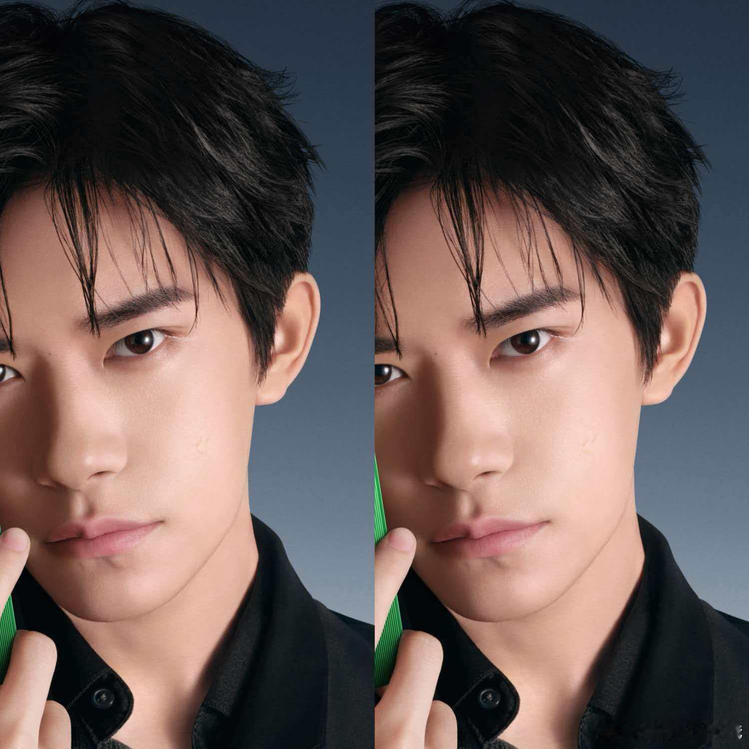 易烊千玺还有多少帅照我没发现易烊千玺这一抬眼 又在存图路上捡到宝了！千玺这张全黑