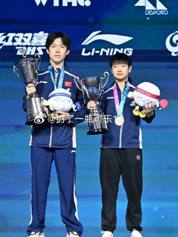 孙颖莎王楚钦混双搭档第九年 520这波官宣太炸了！莎头组合美国大满贯限定返场，世