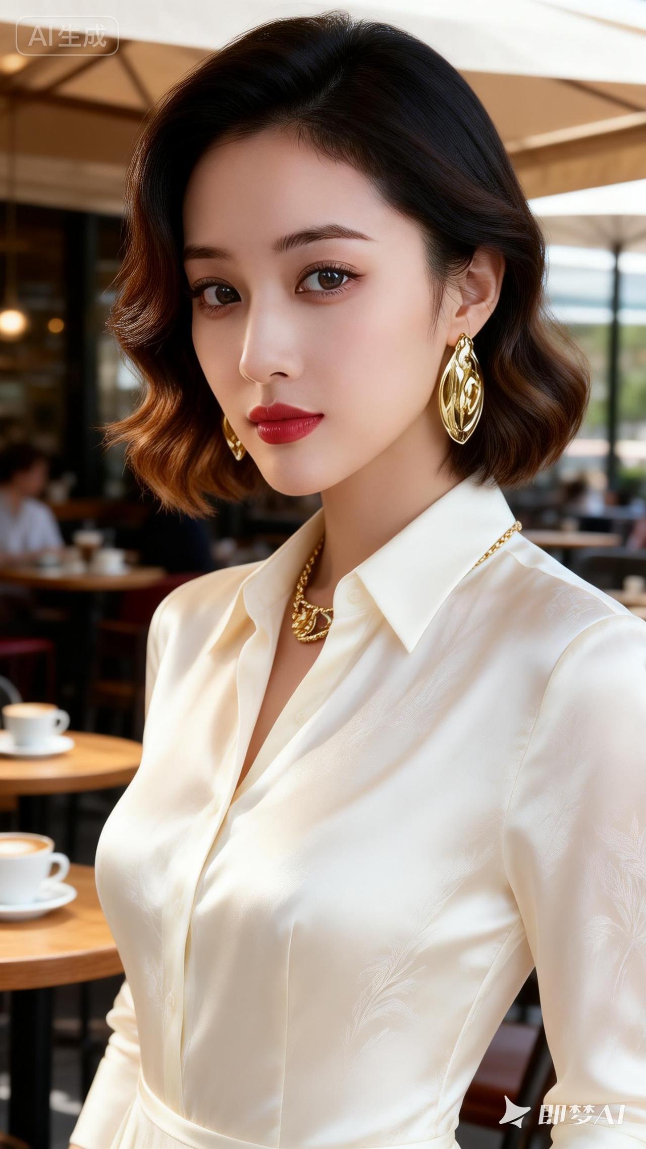 优雅气质穿搭指南，金饰点缀，尽显时尚魅力！