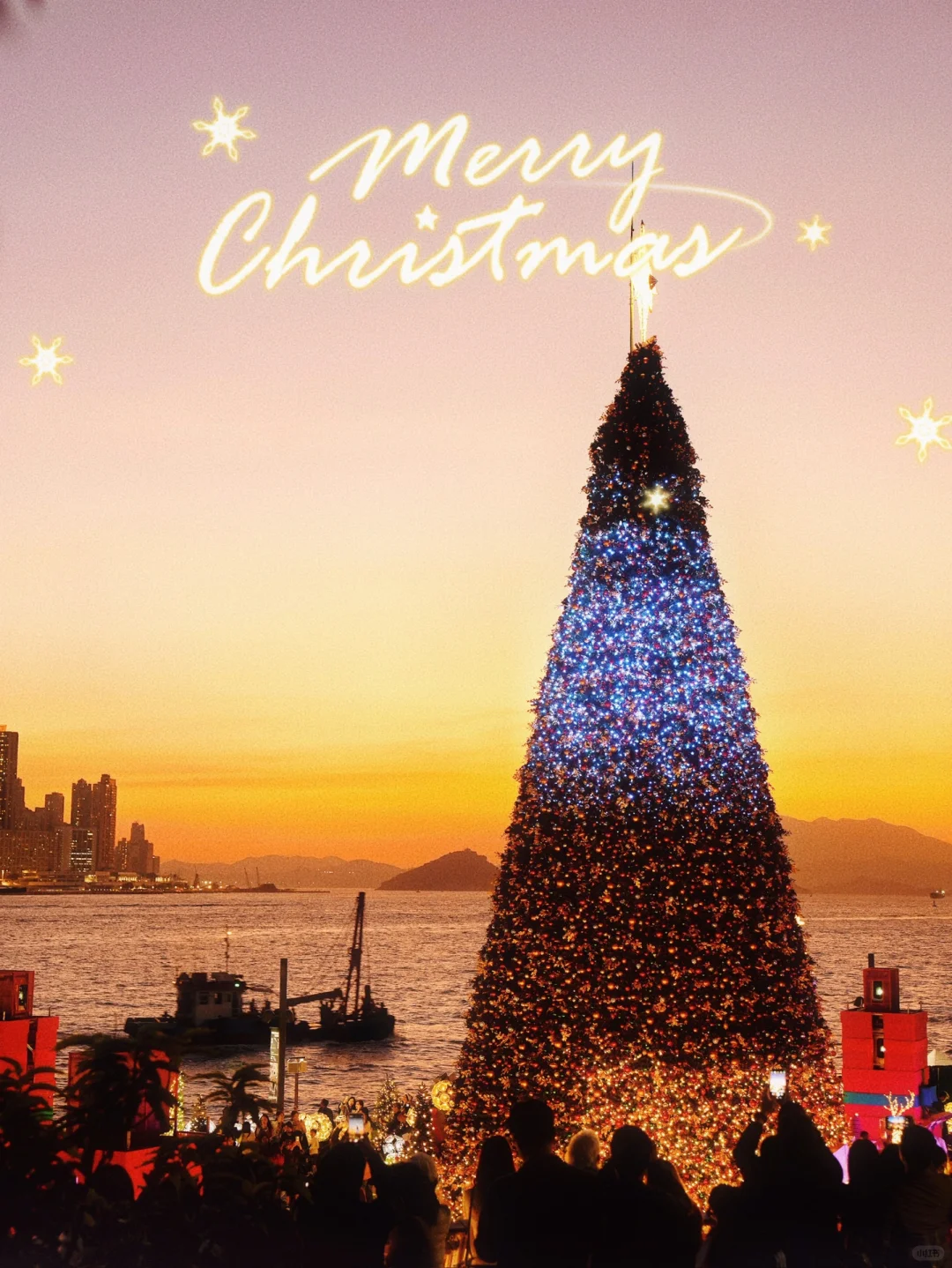 香港真的是在8G过圣诞啊 也太梦幻了🎄🎅