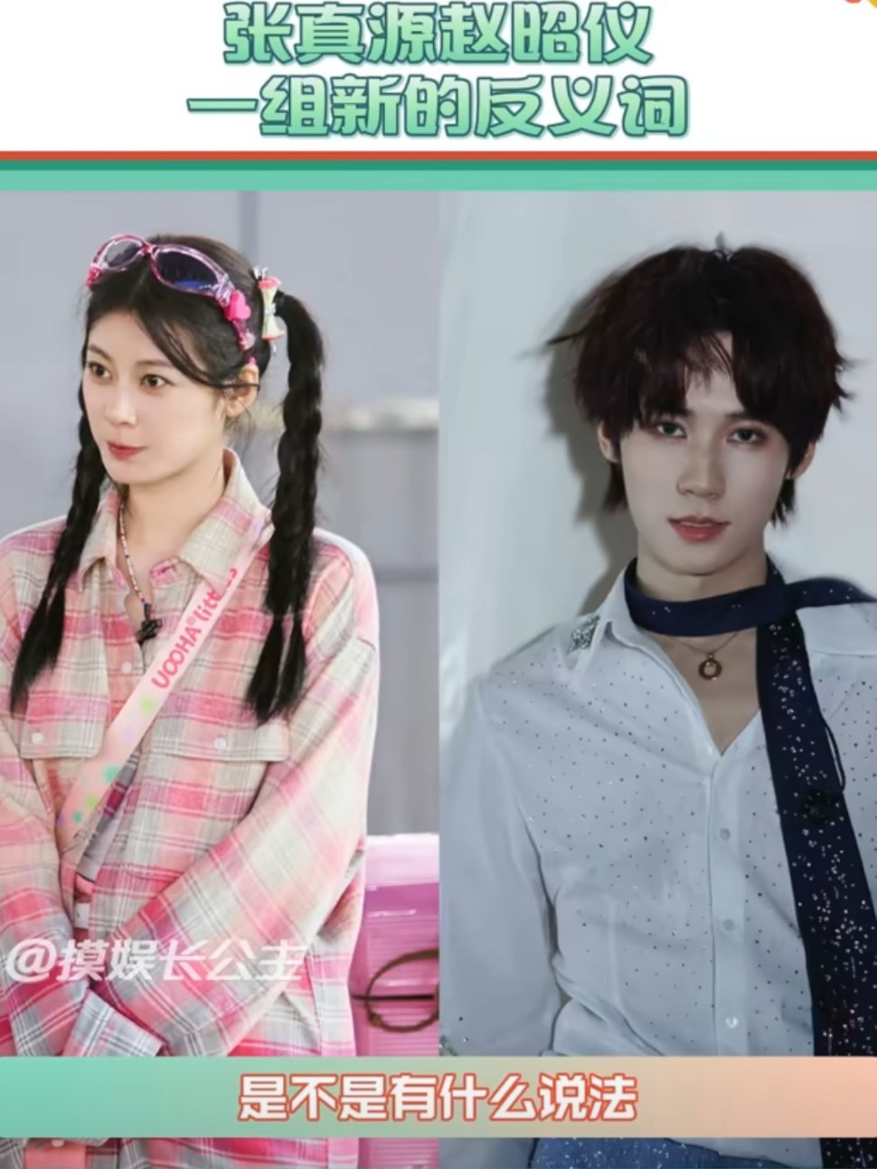 赵昭仪基础张真源就不基础哈哈哈赵昭仪张真源同样都是zzy，两个人的眼力见却是两个