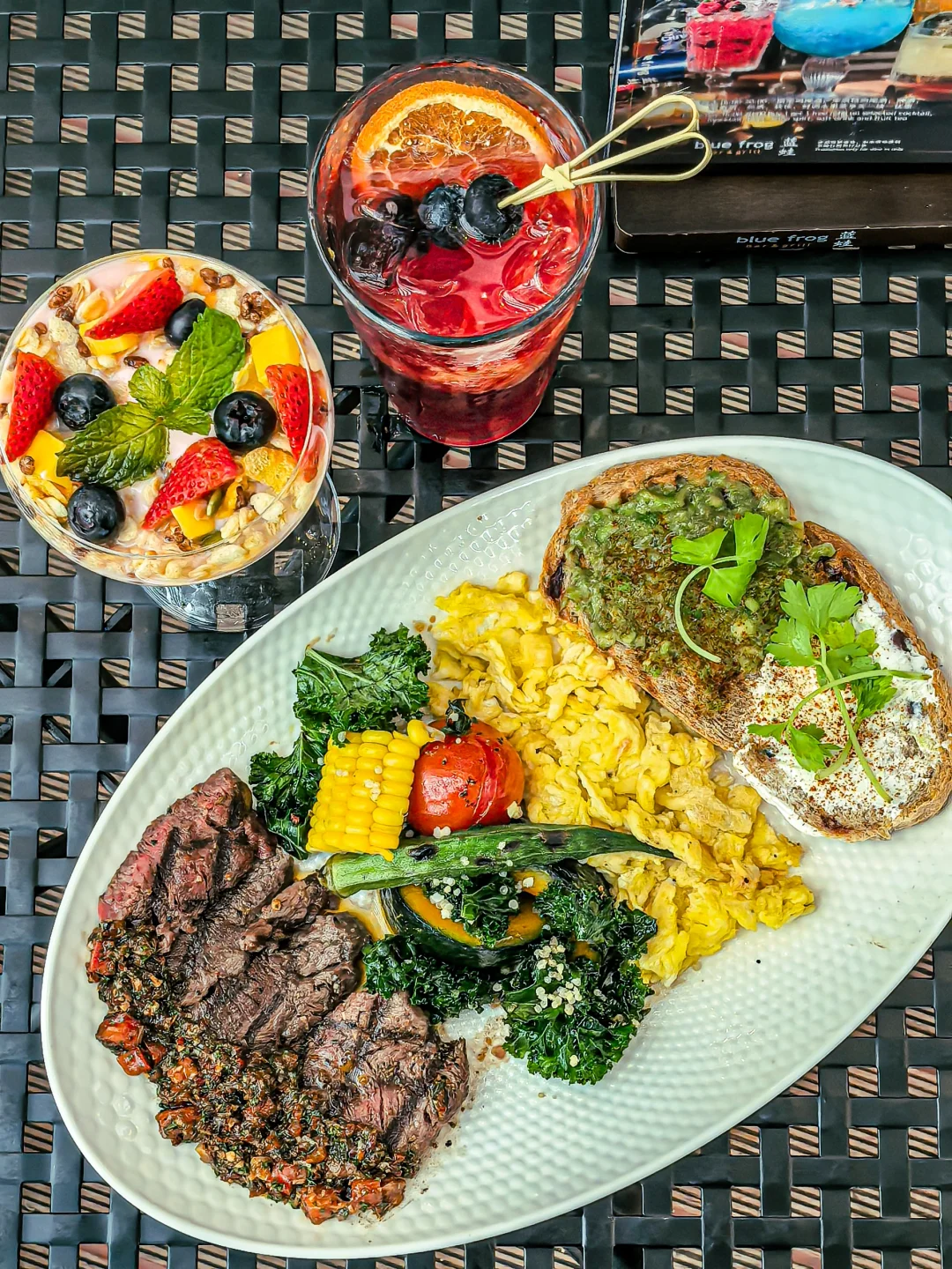美好的一天从一餐brunch开始......