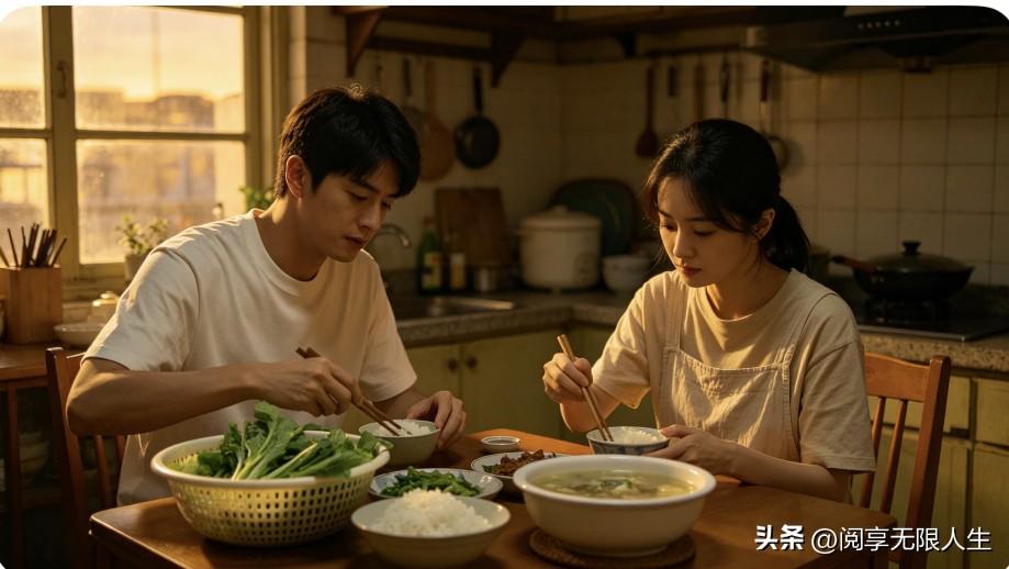 一位老媒婆非常通透的话：
“两口子结完婚，得干一阵子架，直到分出胜负了，形成上下