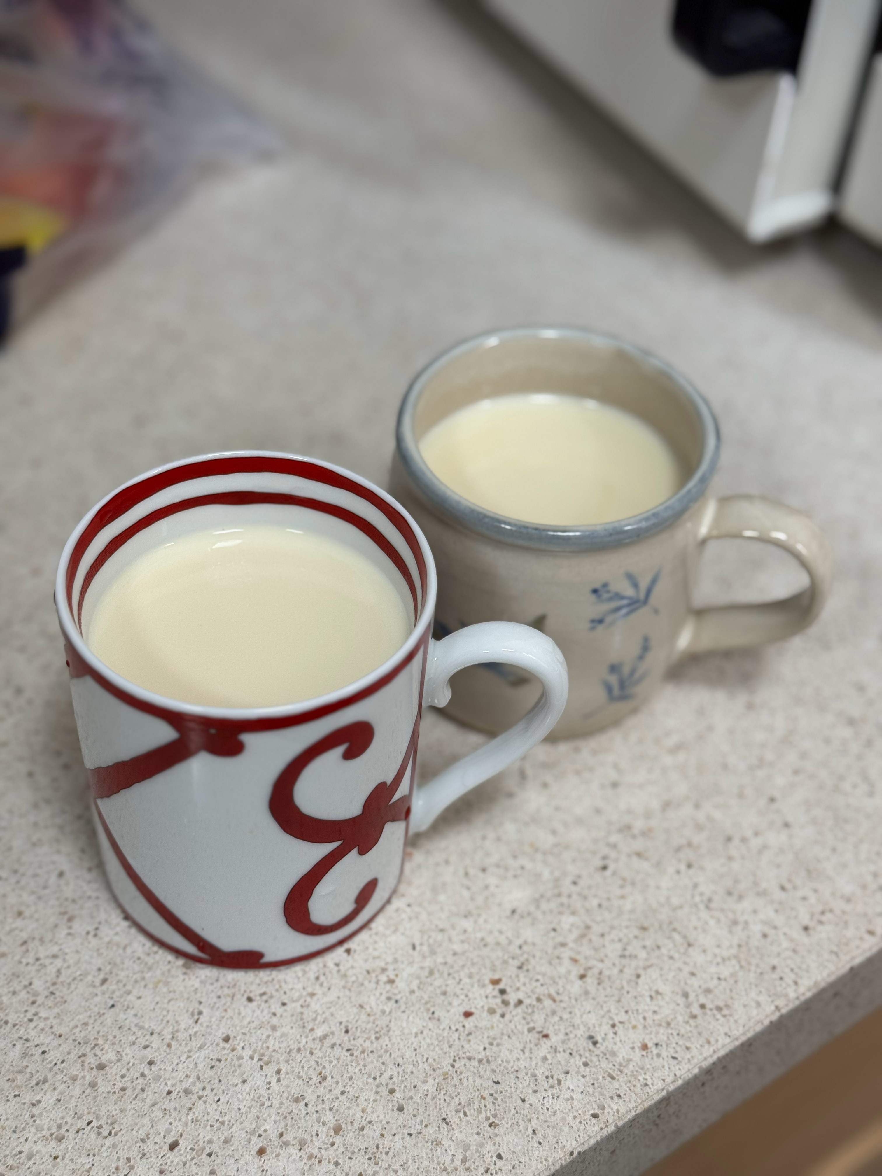 听大家的，喝上豆浆了！ ​​​