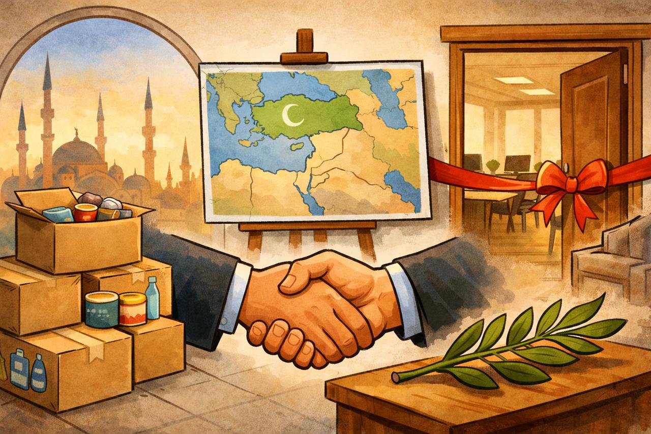 1月8日，联合国近东巴勒斯坦难民救济和工程处的负责人菲利普·拉扎里尼在土耳其首都