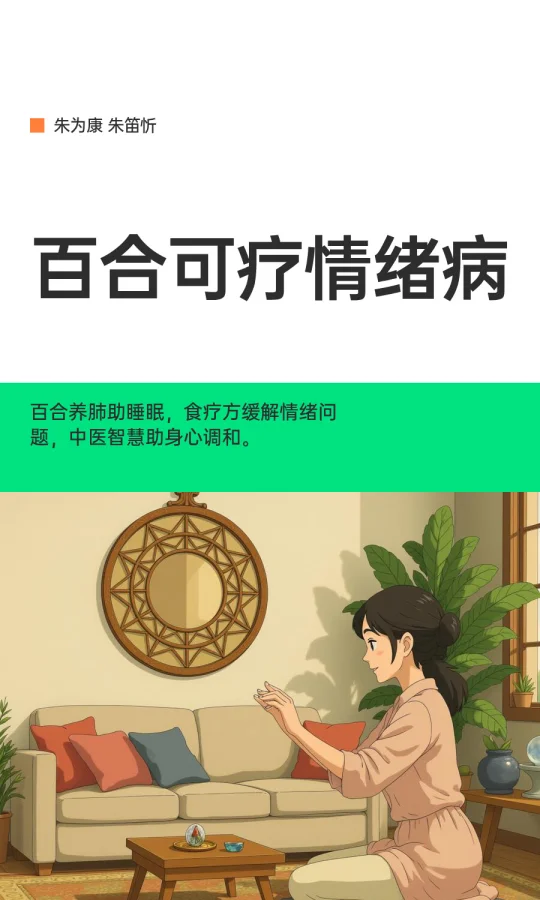 百合可疗情绪病